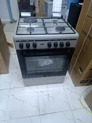 Von 4-Burner Gas Cooker with Gas Sensor
