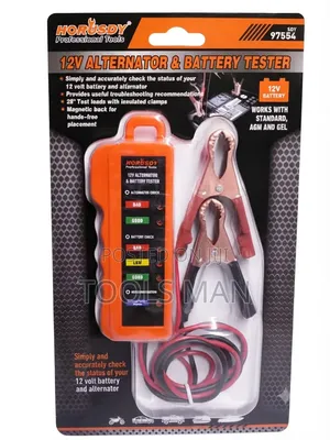 Horusdy 12V Alternator Battery Tester 97554
