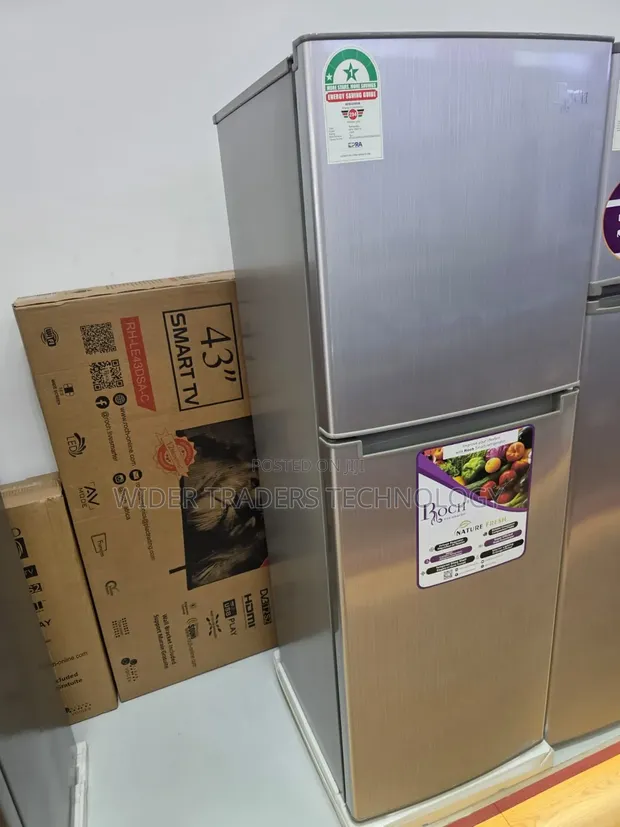 Roch RFR-180-DT-B 2-Door Refrigerator (134 Litres) - 1