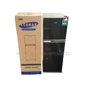 Ecomax Fridge Mlango Mbili 138L