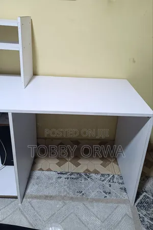Boss Office Products Study Table - White