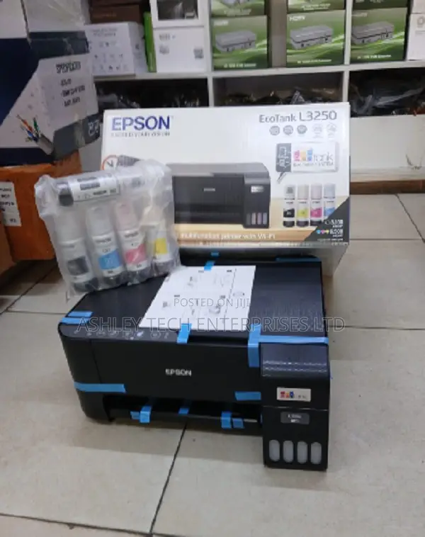Epson L3250 Printer ya Ink Tank - Wi-Fi, Rangi - 1