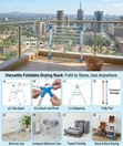 Foldable Cloth Drying Rack Stand - Portable Airer - 2