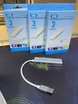3-Port USB Hub na Ethernet Adapter - 4