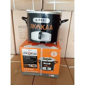 REKI Jikokaa Large Capacity Energy Efficient Charcoal Stove