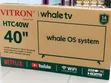 Brand New Vitron 40 Inch Smart Whale TV with Bluetooth & WiFi - 2
