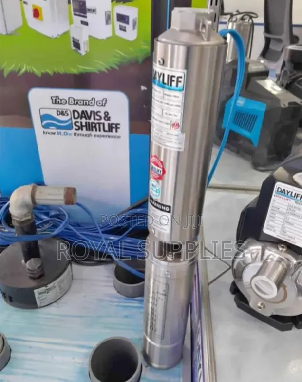 Dayliff DSD 3/13 Submersible Pump 1hp 92m Head - 1