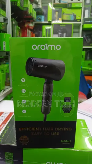 Oraimo SwiftDry 2 OHD-210N 800W Mkavu wa Nywele Unaokunjwa
