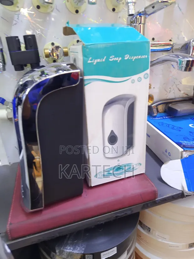 Wall Mounted Soap Dispenser - Liquid Soap Compatible - 1
