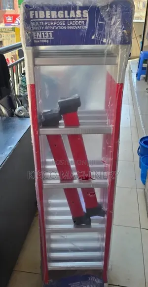 Brand New Fiberglass Multifunctional Ladder with Accessories
