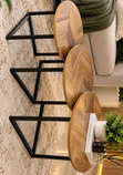 Modern 3-in-1 Executive Pure Marble Table - 2