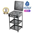 Nunix Full Gas Standing Cooker LTS01 with Shelves - 1