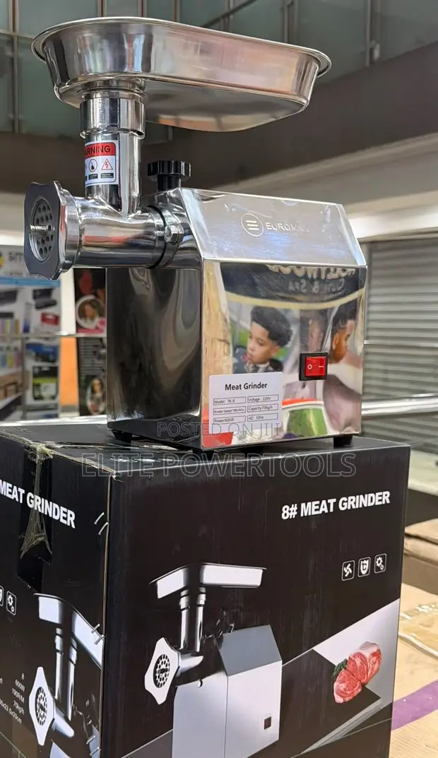 Euromax Electric Commercial Meat Mincer 1000W - 1