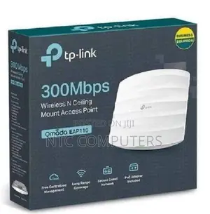 TP-Link EAP110 300Mbps Wireless N Access Point ya Ndani ya Kuweka dari