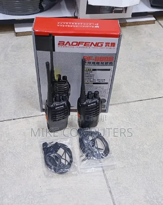 Baofeng BF-888S Rechargeable Two-Way Radio Set - 1