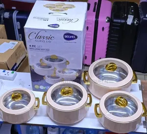 4pcs Classic Insulated Hotpot Set