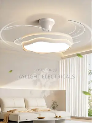 LED Ceiling Fan Light - Invisible Chandelier