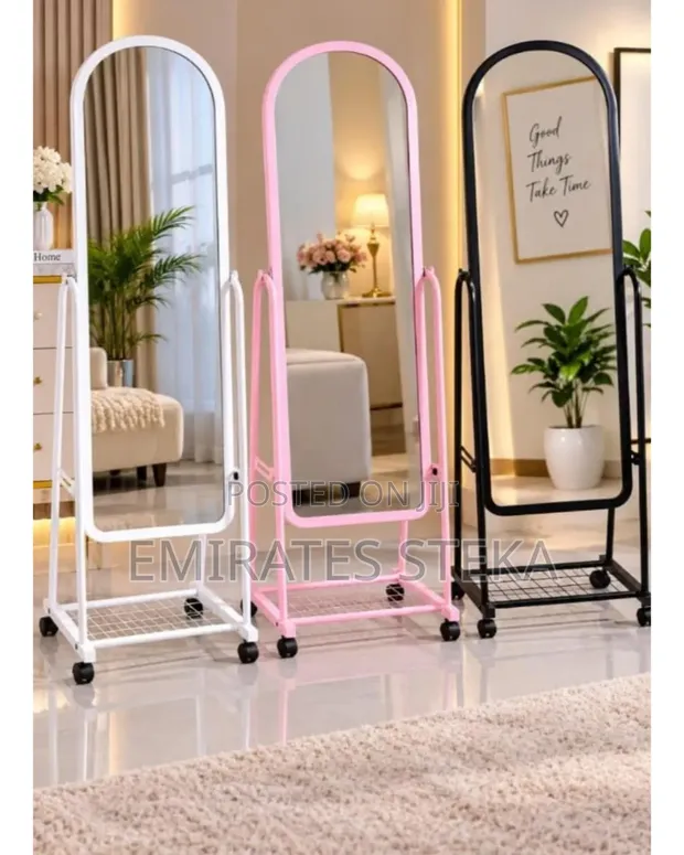 Kioo cha Kuvalia chenye Trolley na Magurudumu - 1