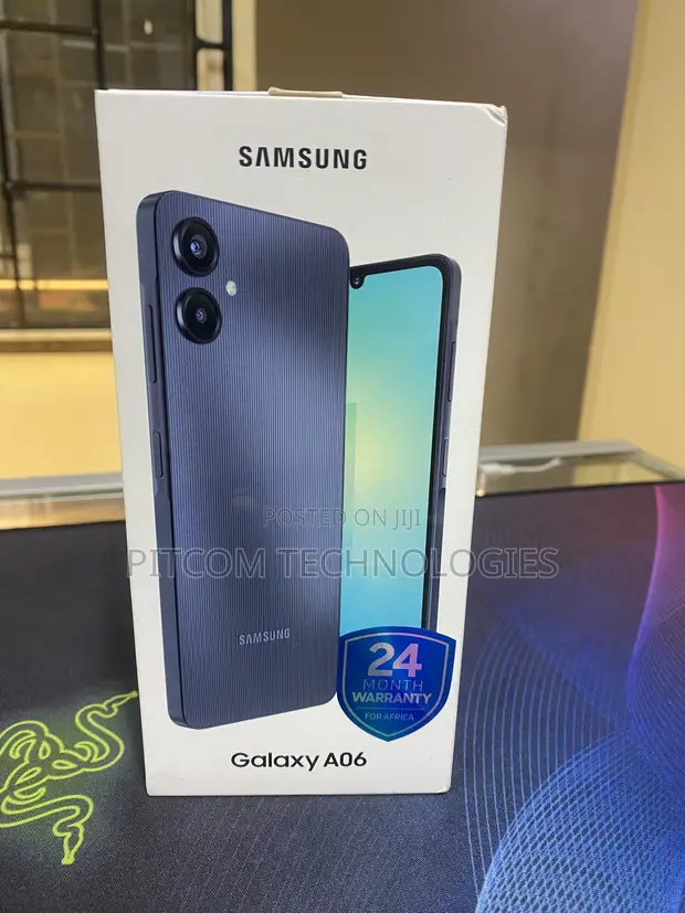 Samsung Galaxy A06 64GB Mpya Nyeusi - 1