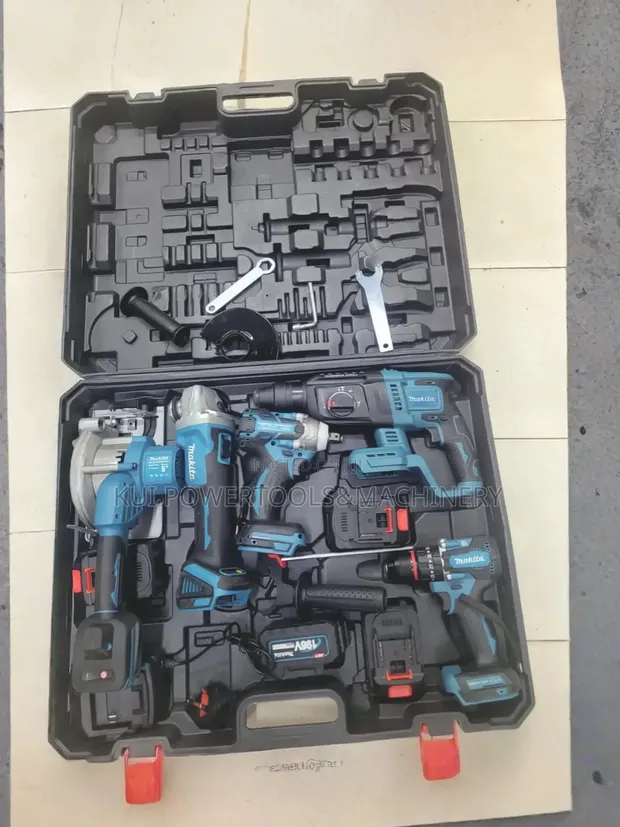 Makita 5-Piece Cordless Combo Set - 1