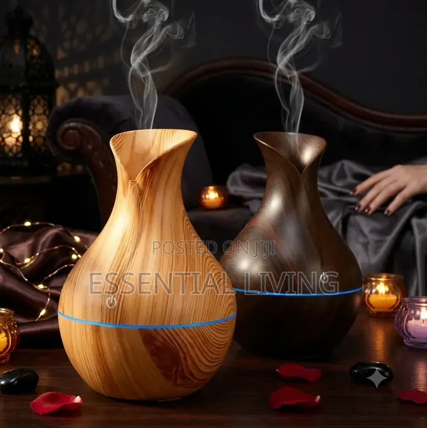 Humidifier Diffuser Essential Oil - Vase Design - 1