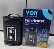 VON VHF152MLK Fan Heater 1500W - Black - 1
