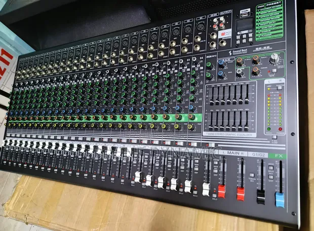 Soundbest BE 26 Mixer ya Channel 24 - 1