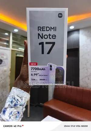 New Xiaomi Redmi Note 17 256GB Blue