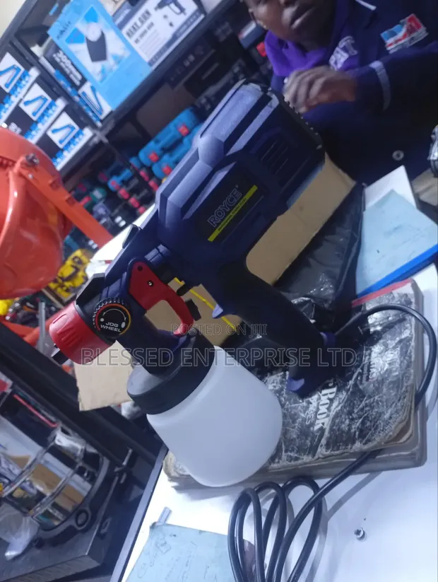 Royce 550 Watt Spray Gun ya Umeme Mpya - 1
