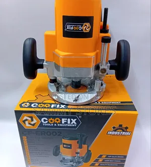 Coofix 2200W Wood Router yenye Udhibiti wa kina unaoweza Kurekebishwa