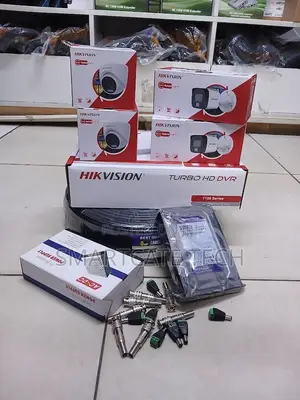 Hikvision 4 Channel CCTV Kit: 1080p Full Color Night Vision