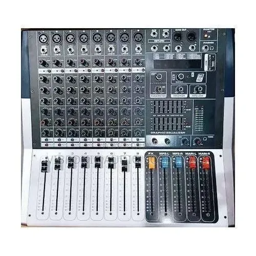 POWEREDXER MI 8-Channel Powered Mixer - 1