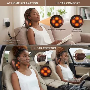 Neck and Back Massager Pillow with Heat
