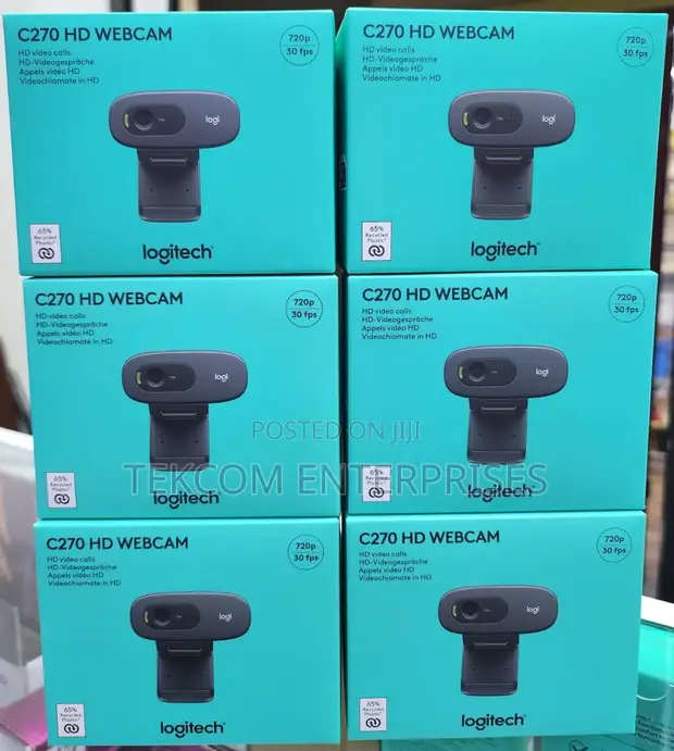 Logitech C270 HD 720p Webcam - 1