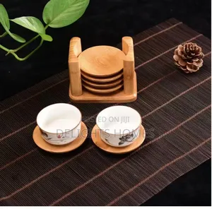 Seti ya Vifuniko vya Bamboo vya Kifahari na Kipochi