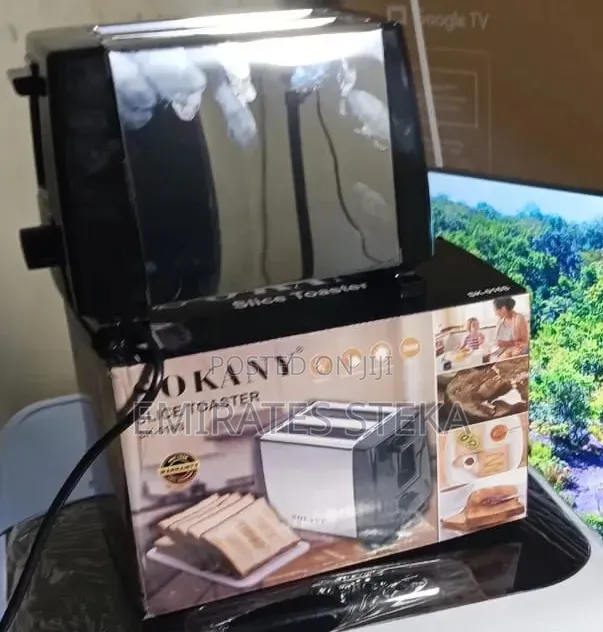 Sokany 2-Slice Pop-Up Toaster - Browning Inayoweza Kurekebishwa - 1