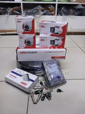 Hikvision 4CH CCTV Camera Package - Full Color Night Vision HD