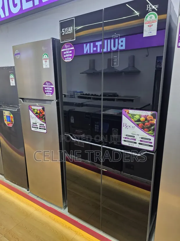 Roch 439L Side by Side 4 Door Refrigerator - 1