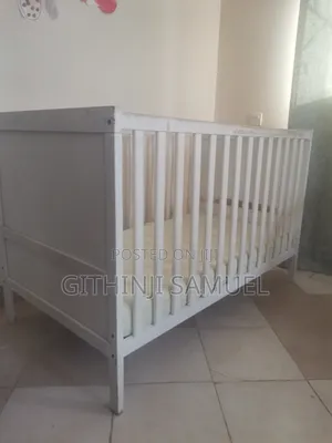 Used IKEA Baby Cot Bed with Mattress