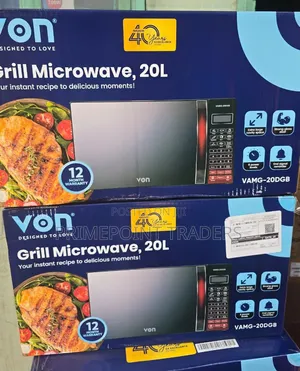 Von 20L Digital Microwave with Grill