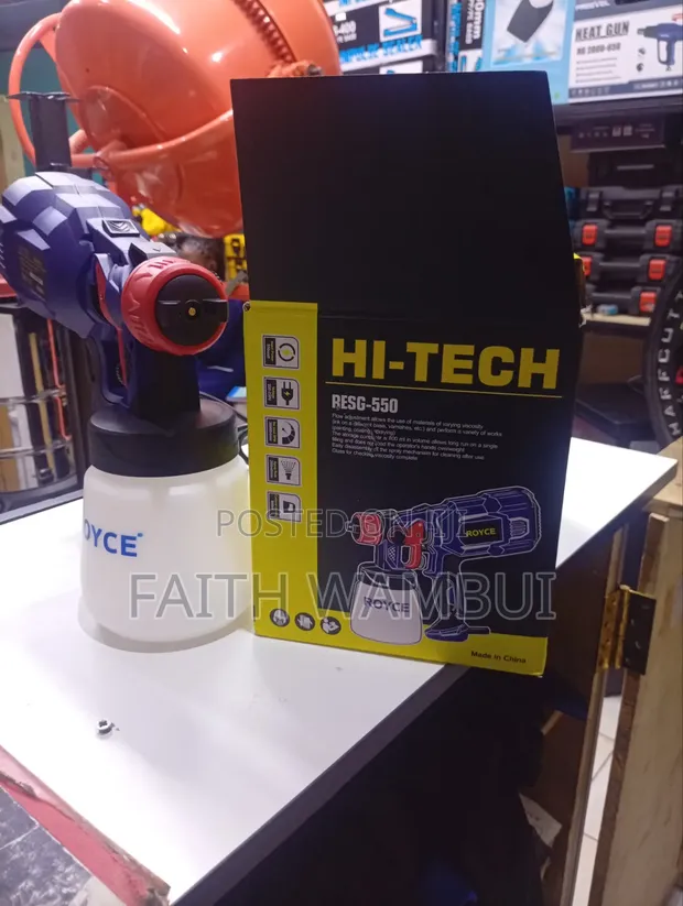 Royce 550 Watts HVLP Spray Gun - 1