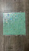 Premium Glass Mosaic Tiles - Bluu na Aqua Green - 1