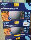 Von 20L Digital Microwave yenye Grill - 1