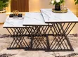 Brand New Modern 3-in-1 Executive Marble Table - 2