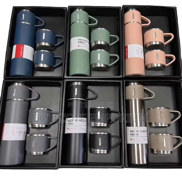 Kikombe cha Thermos cha Chuma cha Kutumika kama Zawadi - 1