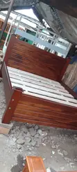 Mahogany Bed Frame - 1