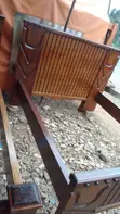 Mahogany Bed Frame - 2
