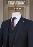 Roberto Cavalli Charcoal Grey 3-Piece Wool Suit - 1