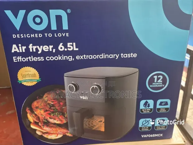 Brand New Von 6.5 Litre Air Fryer - 1