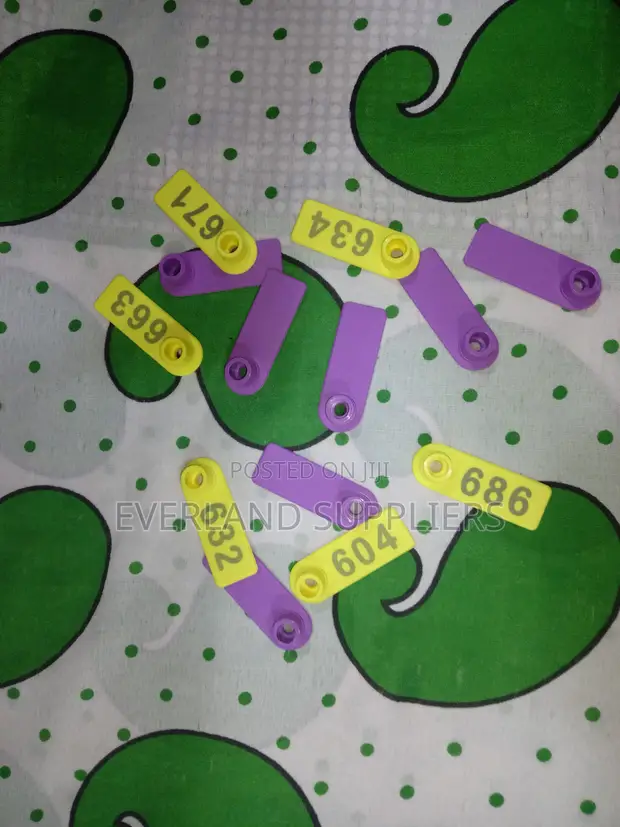 Ear Tags - Stock Organization (100 Pieces) - 1